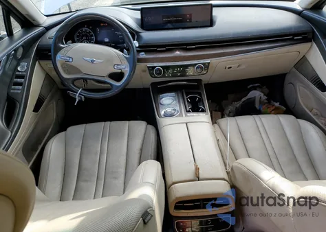 2021 Genesis G80 Base from USA, damaged, VIN KMTGB4SC6MU073607